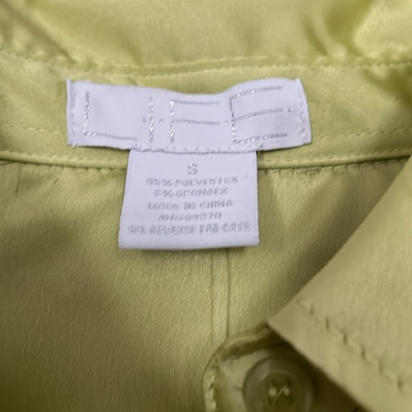 Lime Green Blouse - Picture 2 of 3